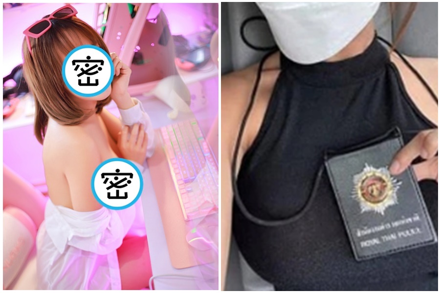 泰國一名正妹因炫耀打疫苗，隨即被網友起底過去拍裸照。（翻攝自Ann Anothai Thawara臉書）