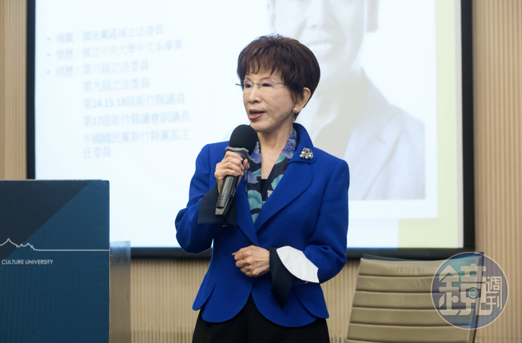 洪秀柱強調，她跟張亞中無冤無仇，這次會出來說明支票的問題，是因為有人打電話去罵她。（資料照）