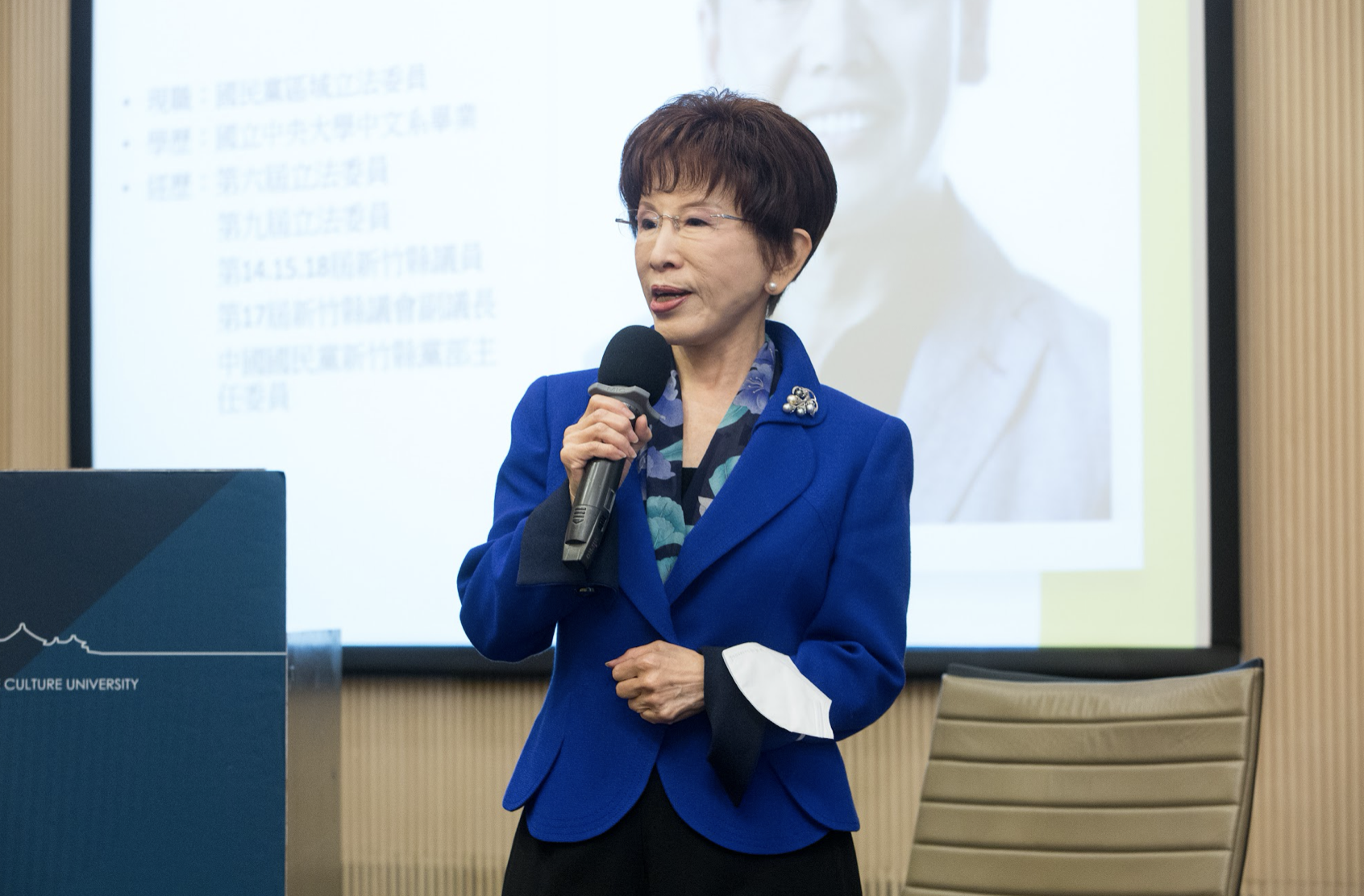 洪秀柱強調，她跟張亞中無冤無仇，這次會出來說明支票的問題，是因為有人打電話去罵她。（資料照）