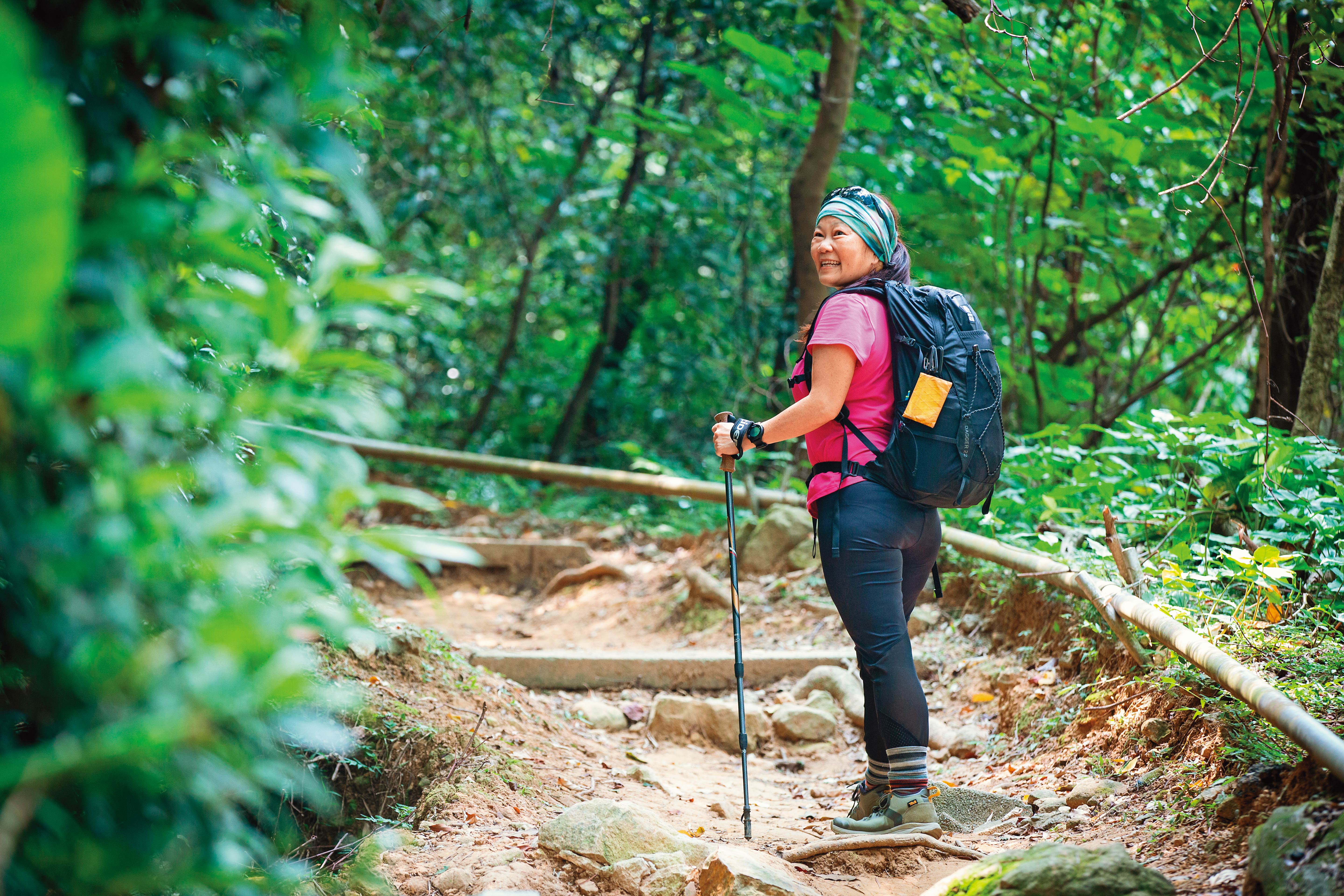 粉圓妹靠著提早規劃及紀律投資，已退休10年四處趴趴走。