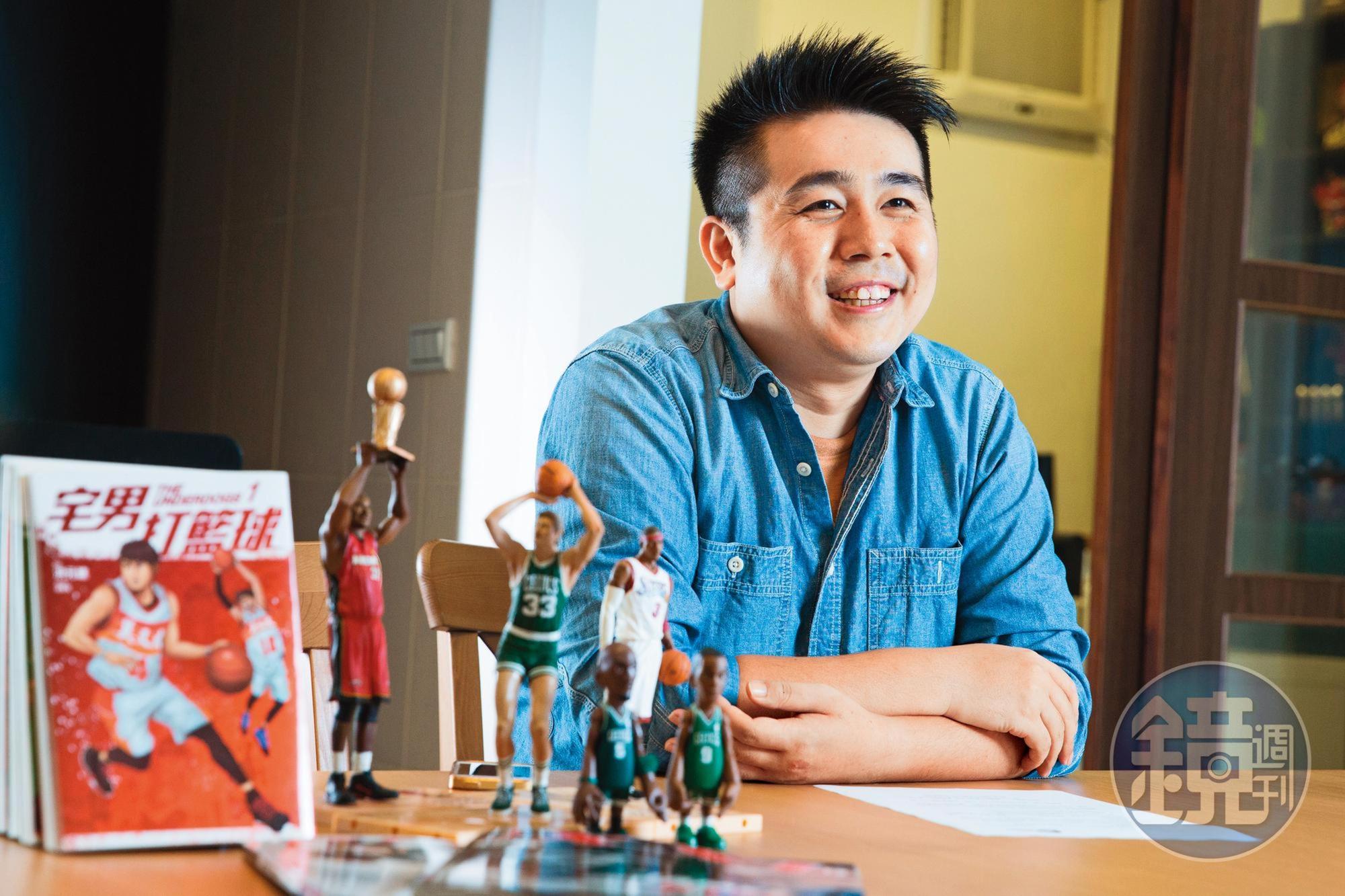 《宅男打籃球》作者洪元建認為,平台協助作品推廣,不僅加速影視化,也讓IP有後續發展的可能。