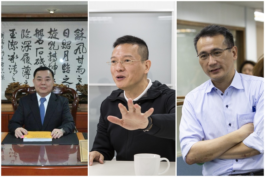 桃園市長鄭文燦明年任期將屆滿，藍綠陣營為爭搶市長寶座，各可能人選已陸續表態。（翻攝自桃園市議長邱奕勝臉書／資料照）