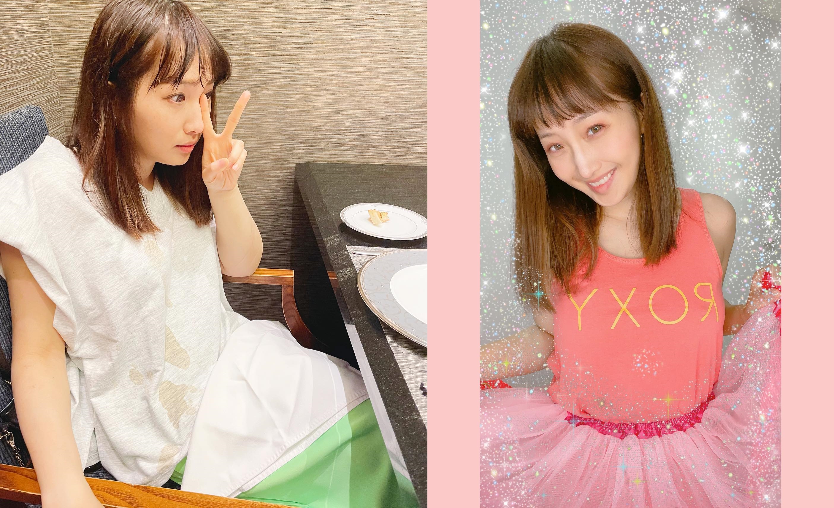 朱俐靜在臉書上敘述自己的外出用餐經驗。（翻攝朱俐靜臉書）