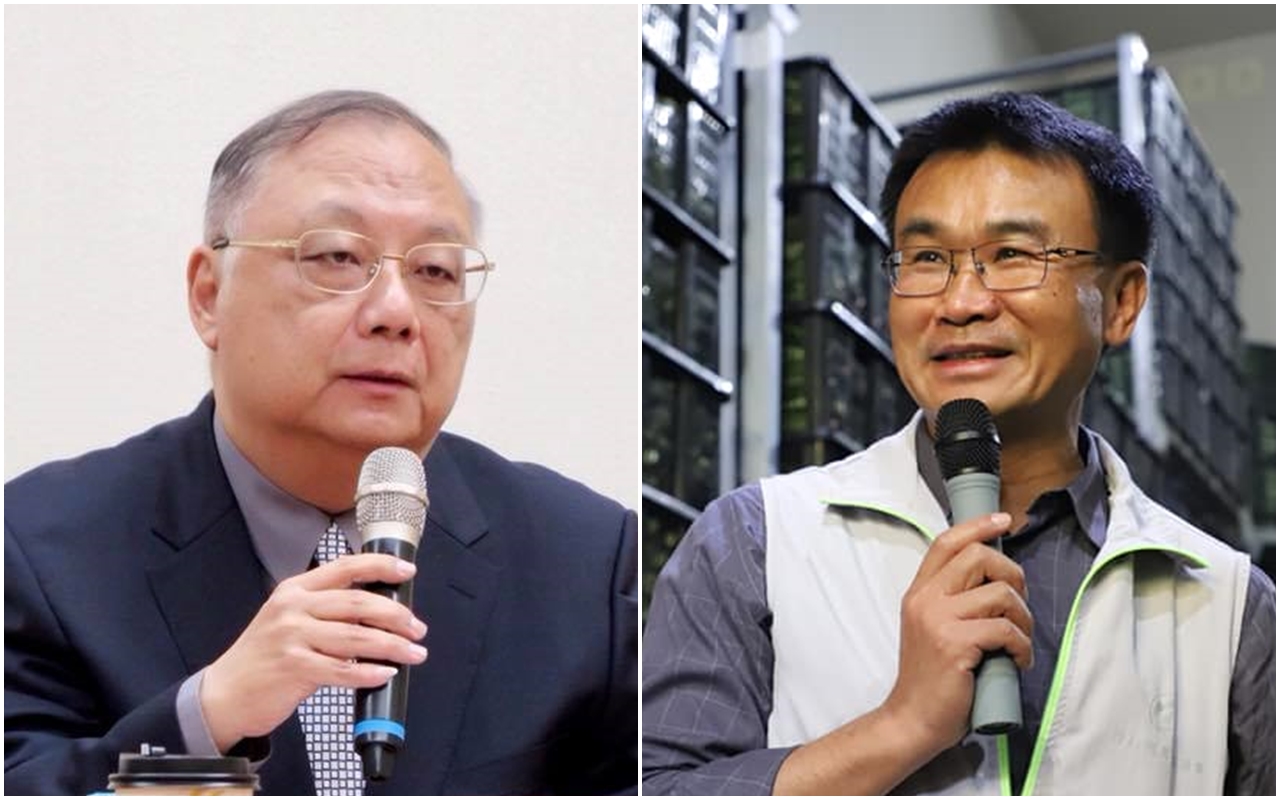 陳吉仲不滿中國暫停輸入台灣的釋迦與蓮霧，打算透過WTO提出控訴，杜紫宸則po文狠嗆「陳吉仲真是夠扯了」。（翻攝自杜紫宸／陳吉仲臉書）