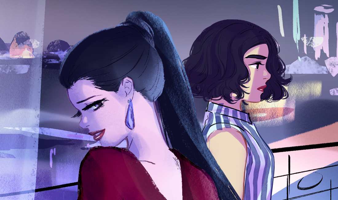 《北投女巫2:魅惑魔法》無論劇情、畫風都有獨特性,相當受讀者喜愛。(LINE WEBTOON提供)