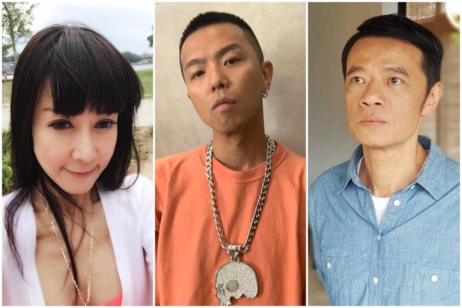 演藝圈去年殞落的藝人如羅霈穎(左起)、小鬼與吳朋奉,都是在去世後才被發現,讓許多人惋惜不已。(合成圖,翻攝臉書)