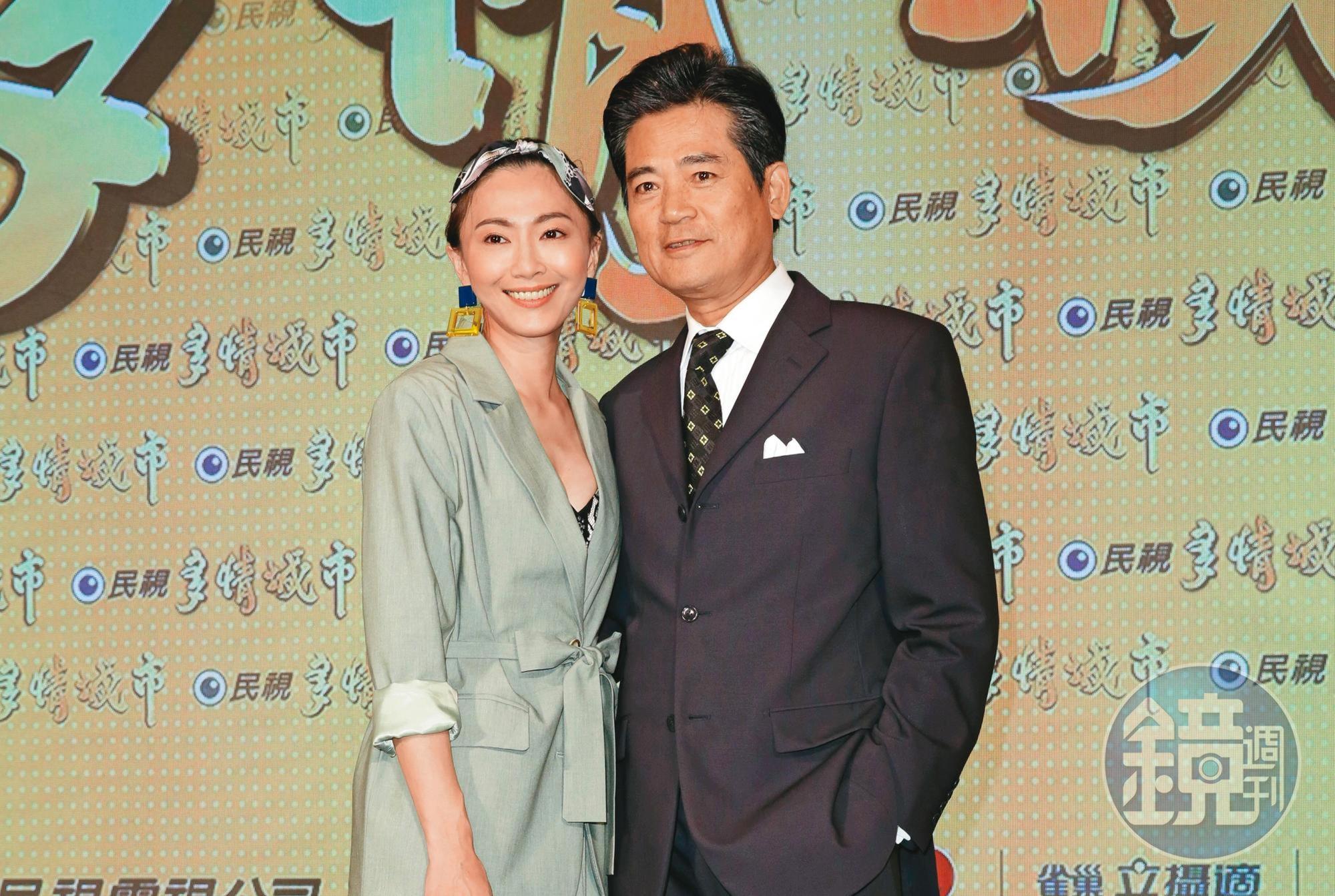 侯怡君與蕭大陸(右)其實3年前已經祕婚,只是兩人保持低調,而且一直嘗試擁有愛的結晶。