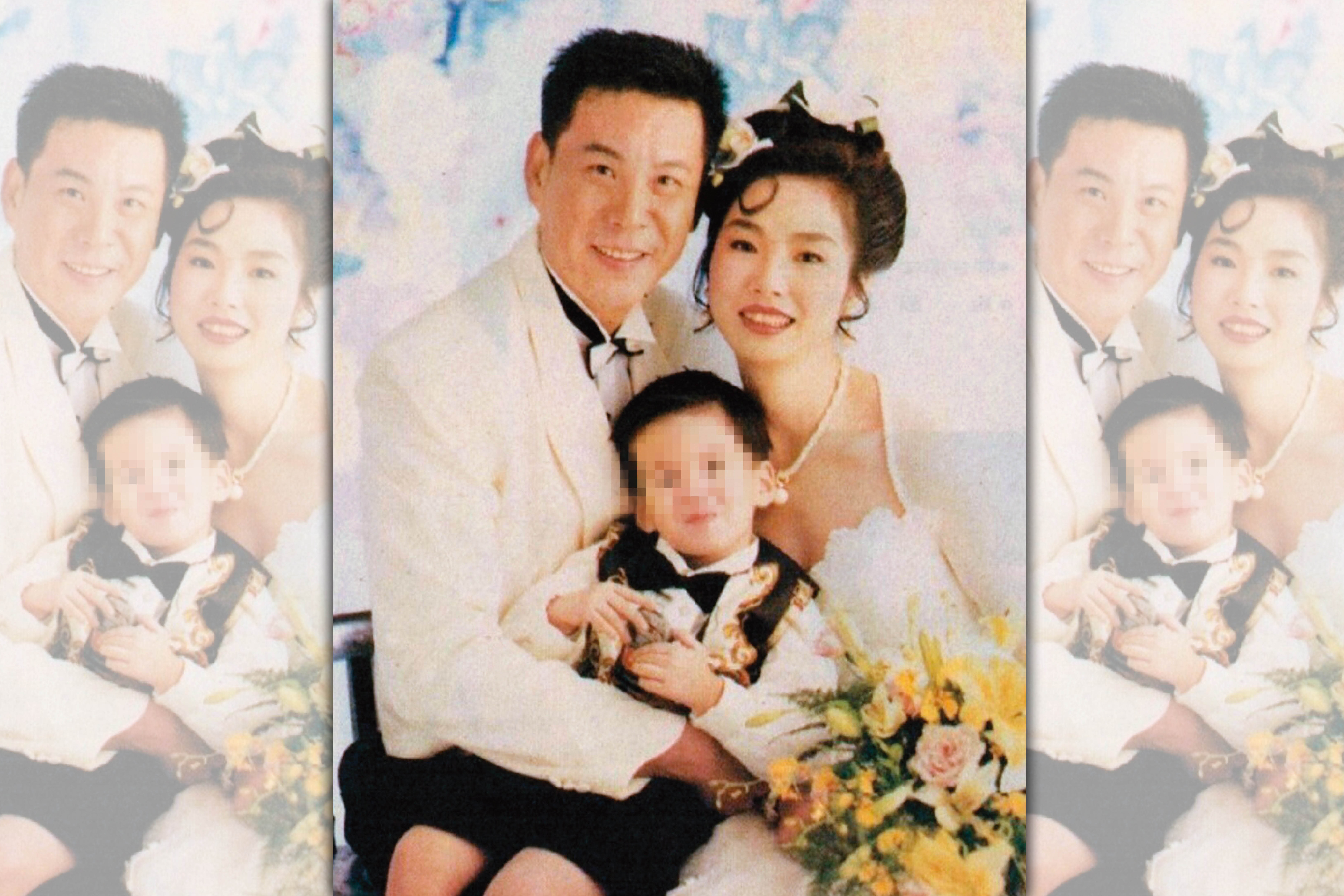 過去龍劭華（左）生性風流，有過2段婚姻，最後浪子回頭，和謝雪貞（右）奉子成婚。（讀者提供）