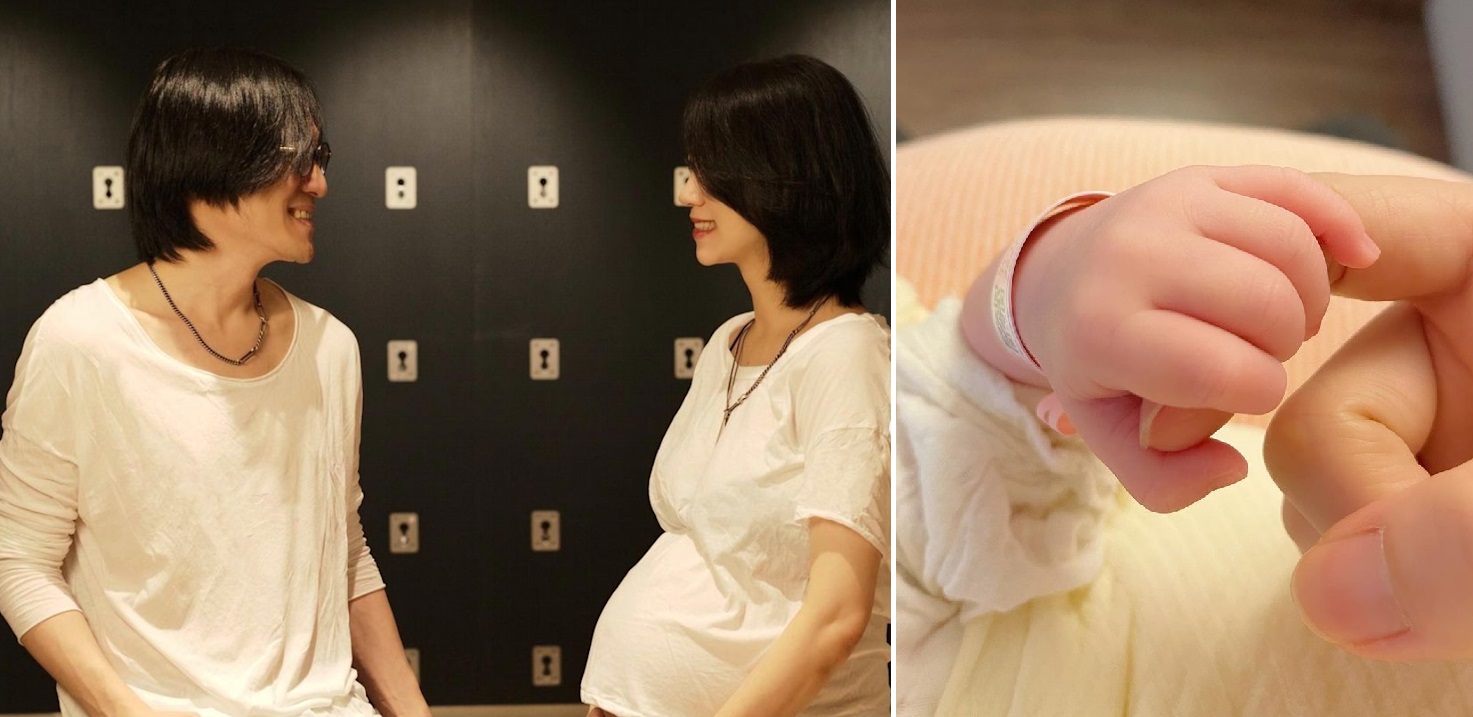 五月天的怪獸當爸，他與另一半路沚瀛都曬了甜蜜的照片。（翻攝自怪獸、路沚瀛IG）