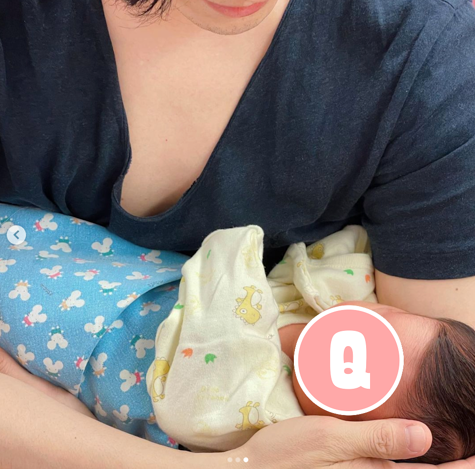 五月天的女兒目前的名字是以台語叫的「可愛ㄟ」。(翻攝自怪獸IG)