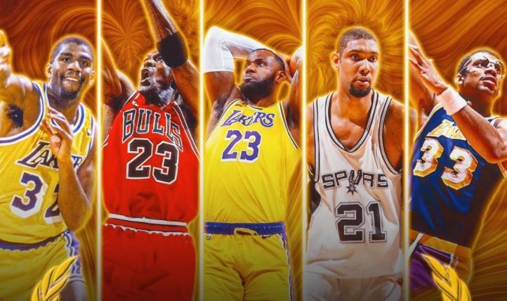 《Clutch Points》近日投票出NBA史上最強5人陣容。(翻攝自ClutchPoints IG)