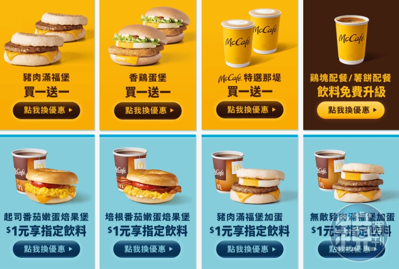 麥當勞連續28天早餐買一送一6組「振興套餐」100元雞塊薯條全包- 鏡週刊Mirror Media