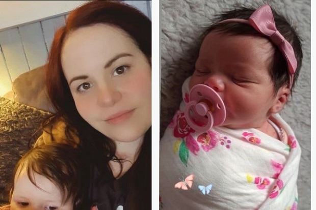 33歲的史蒂芬妮因為嫌人工受孕太貴，竟自己看Youtube影片教學DIY成功懷孕。（翻攝自Triangle News）