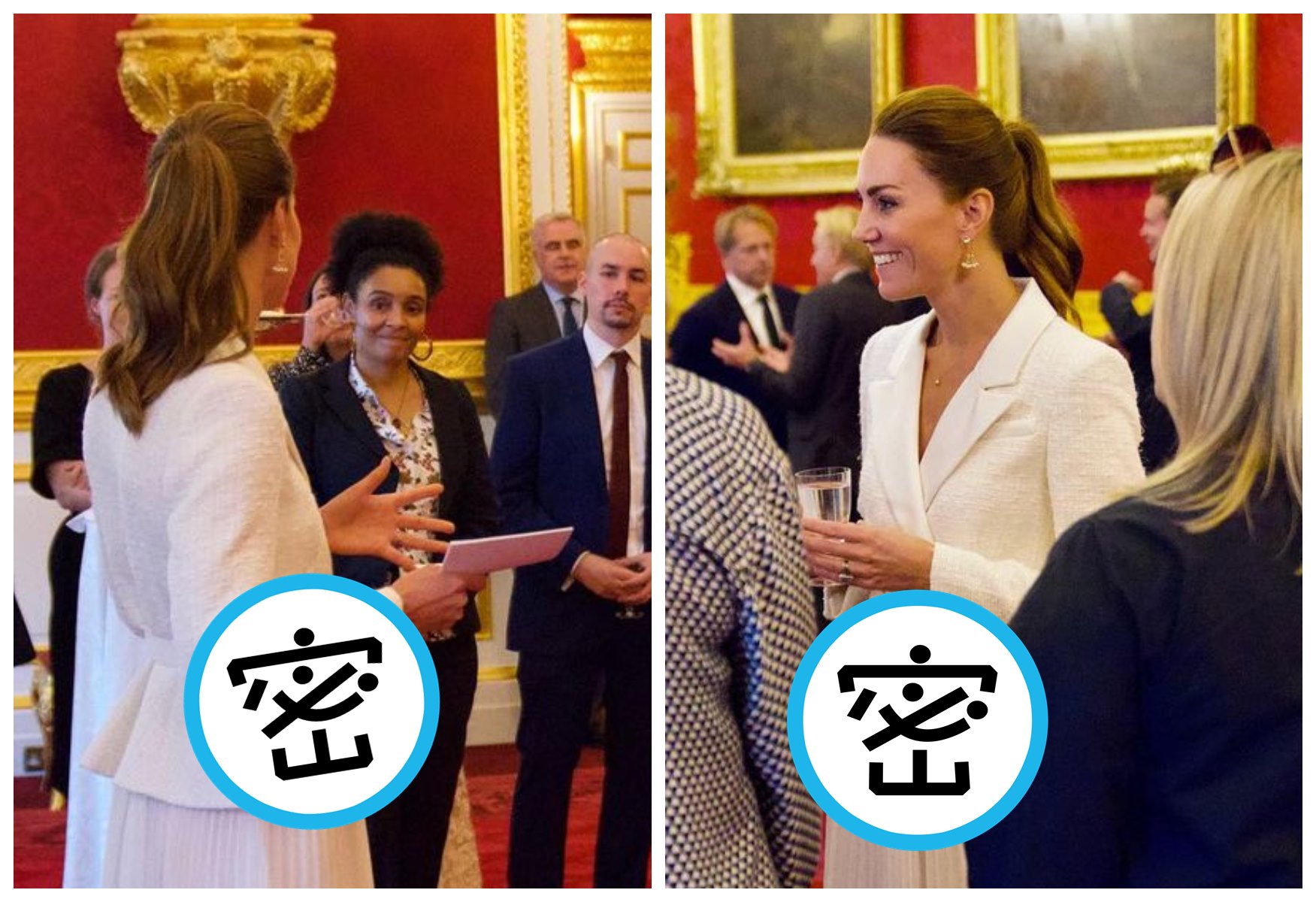 凱特王妃在白金漢宮舉辦攝影集《Hold Still》茶會。（翻攝Duke and Duchess of Cambridge IG）