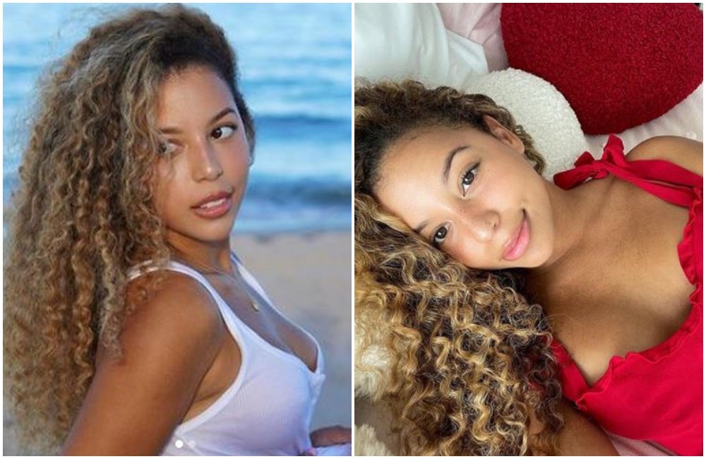 辣模伊莉在交友軟體物色「壞壞三人行」的對象。（翻攝camilaelle2的IG）