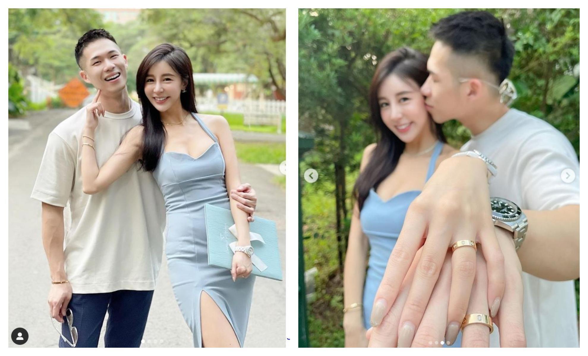高鈺雯宣布與健身教練男友結婚。(翻攝love_ritakao IG)