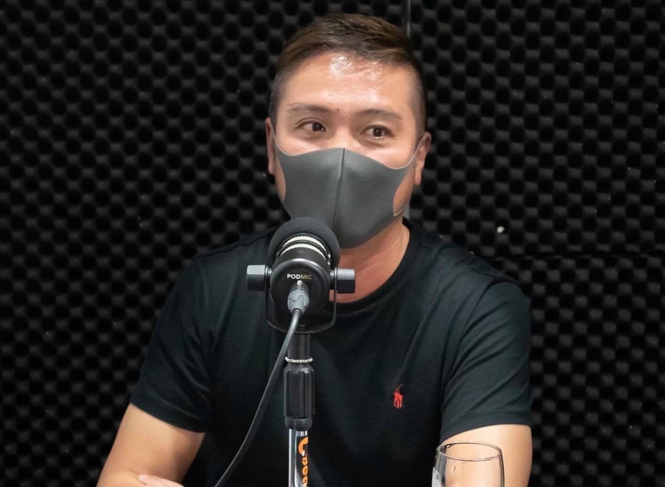 「條子鴿」酈俊睿影射張維洲耍官威，被告發違反《社會秩序維護法》。（翻攝自條子鴿臉書）