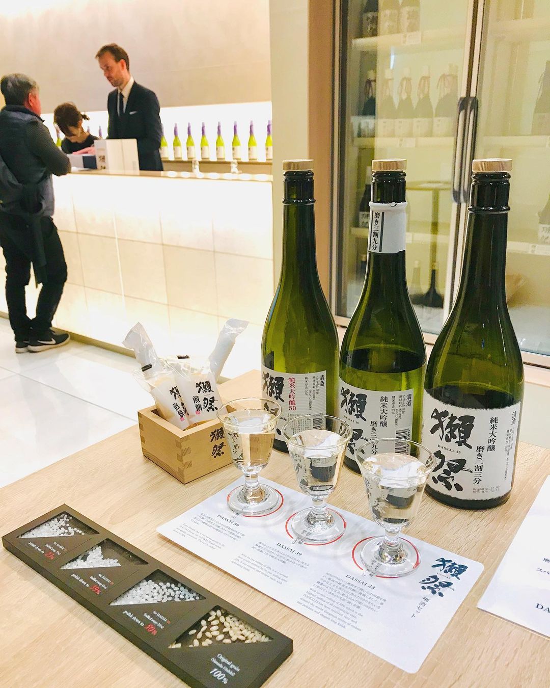 使用號稱「酒米之王」的山田錦製成的獺祭，在日本國內與海外都有高人氣，也深受台灣人歡迎。（翻攝獺祭台灣IG@dassai_taiwan）