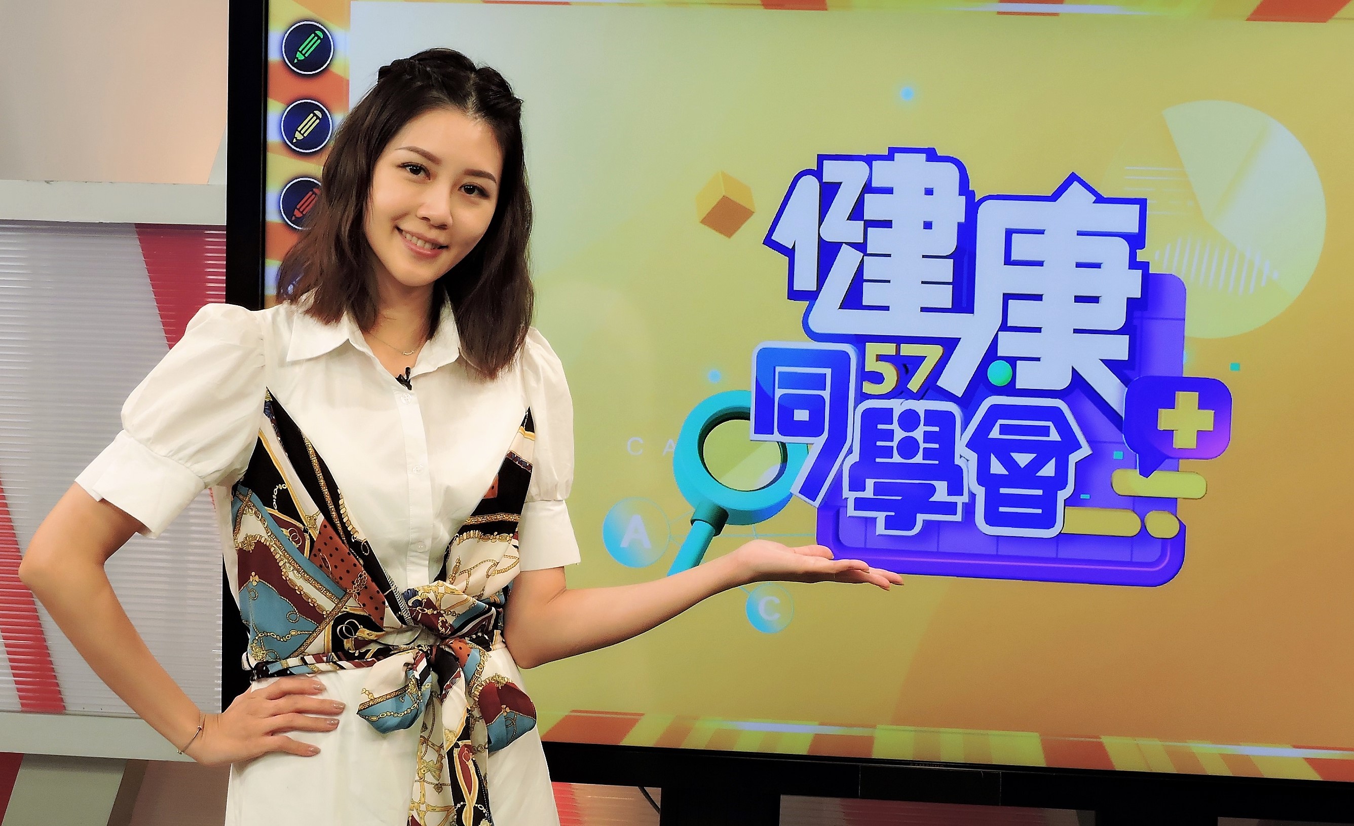 嚴立婷坦言當初接到節目邀請讓她感到有些意外。(東森提供)