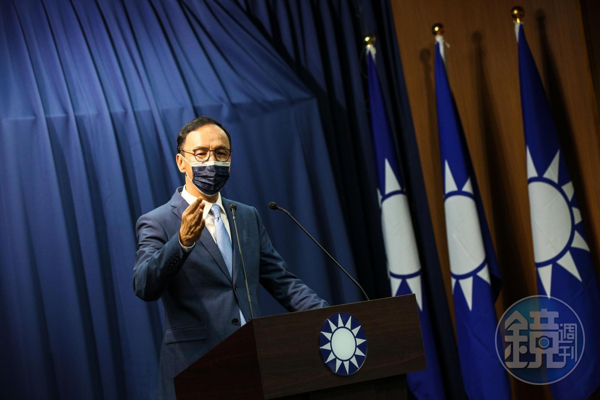 朱立倫以45.78%的得票率,重返擔任國民黨主席,他期盼黨能走向更開放、多元的重大里程。