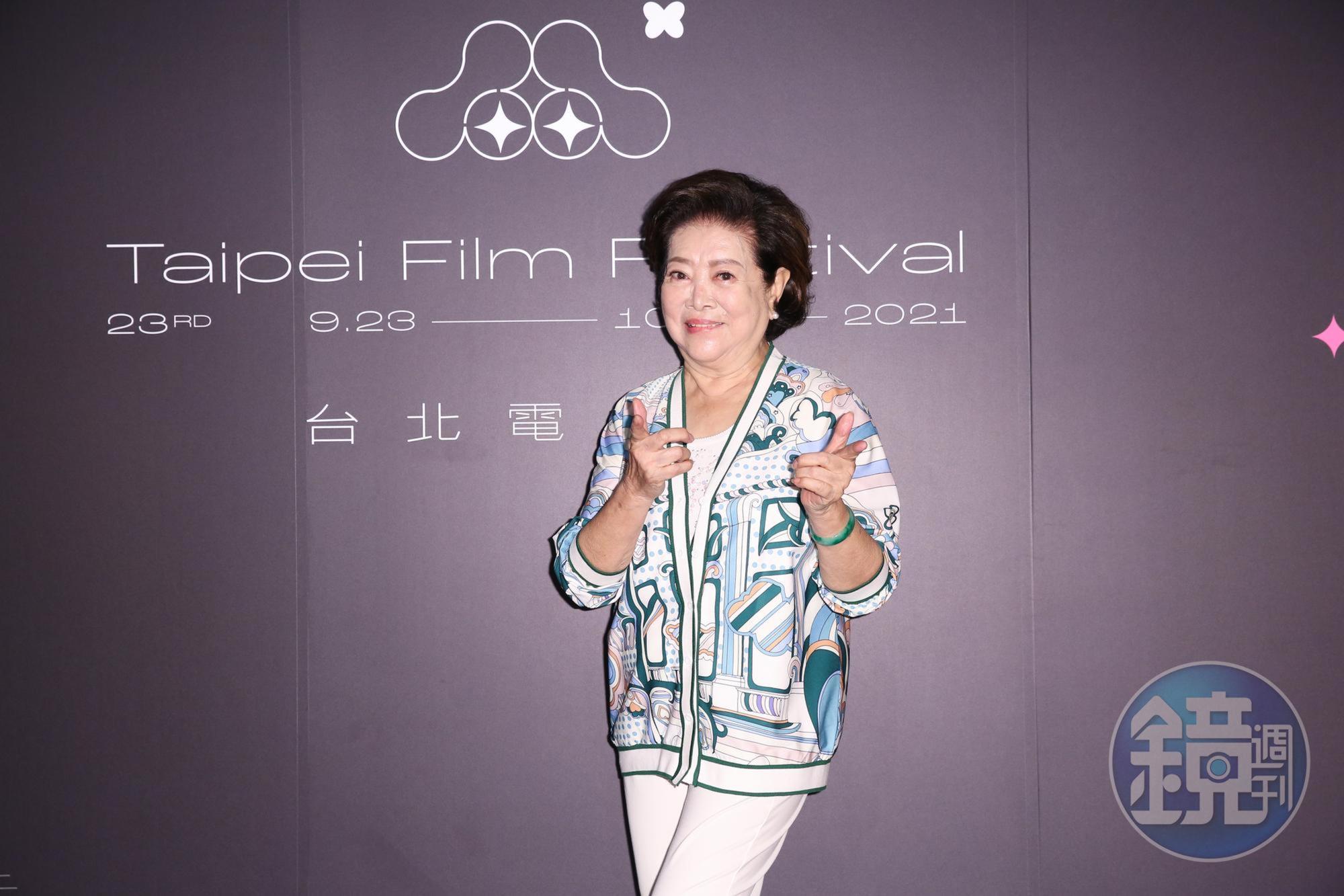 金馬影后陳淑芳連續3年參與台北電影節,《徘徊年代》演出保守婆婆。