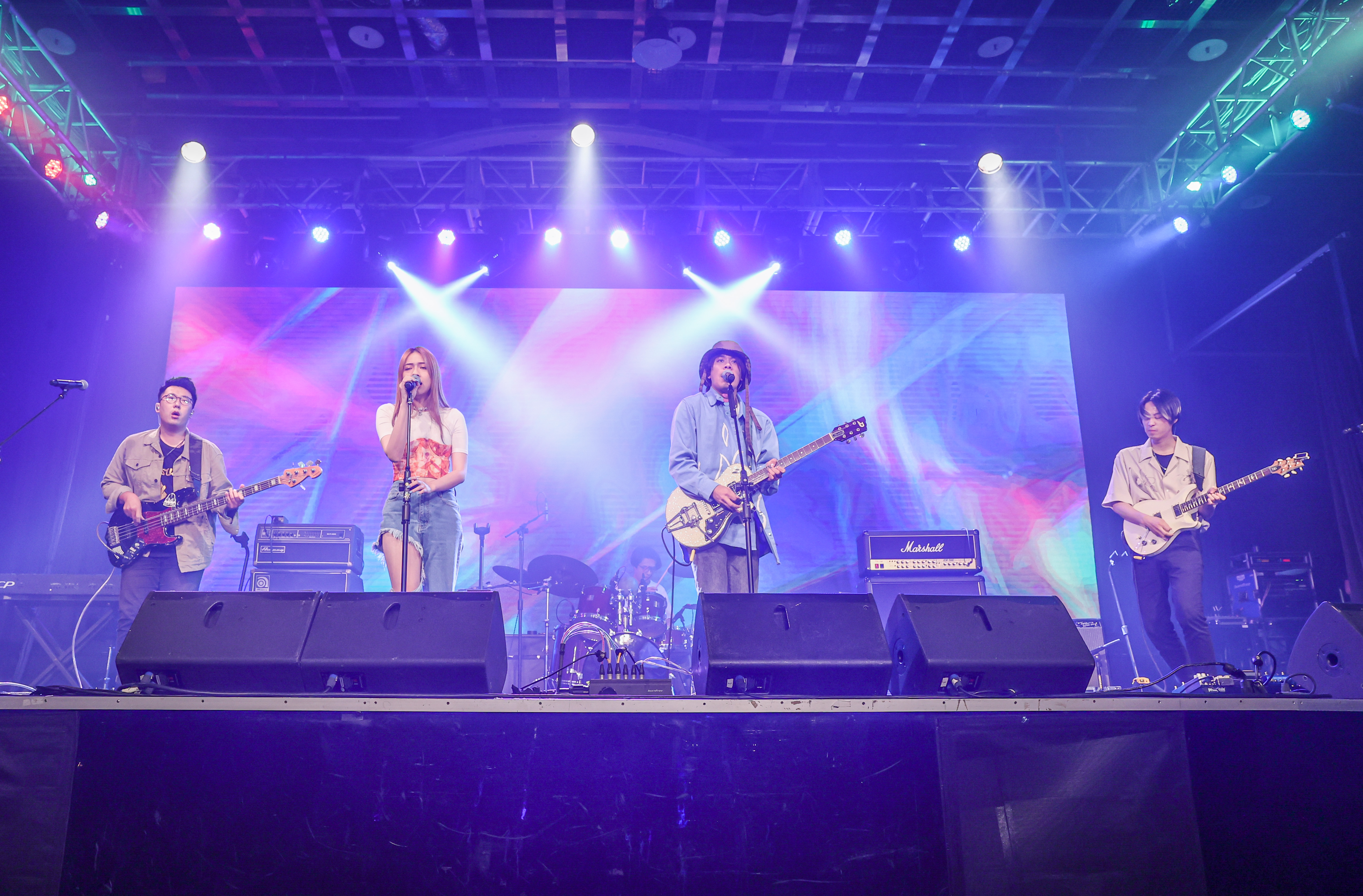 告五人以嘉賓身登上「臺灣原創流行音樂大獎」線上音樂分享會舞台。（新視紀整合行銷提供）