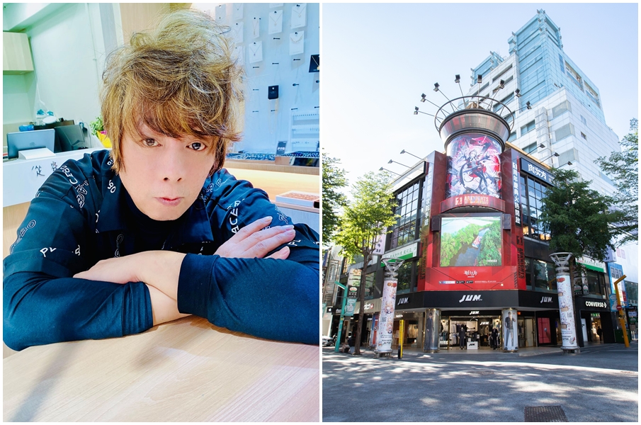 曹西平曝光西門町倒店的慘況,目前沒有觀光客,本地客人也不多。(翻攝自曹西平臉書、資料照)