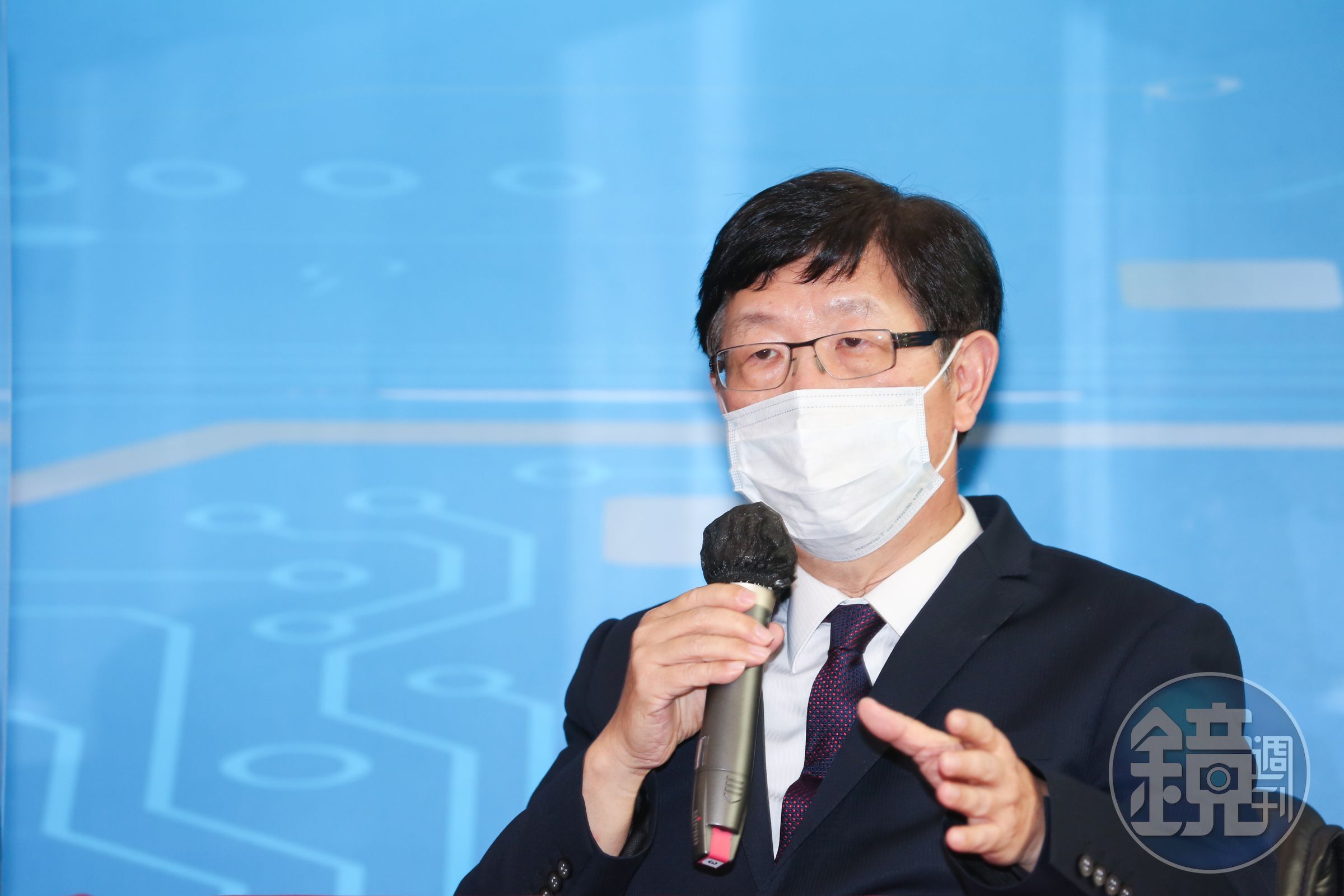 今年鴻海獎學鯨活動，集團董事長劉揚偉特別驚喜現身鼓勵學生。（本刊資料照）