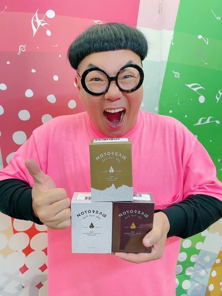 蜆仔在節目上經常訪問人氣直播主，又為賊賊。（翻攝自蜆仔臉書）
