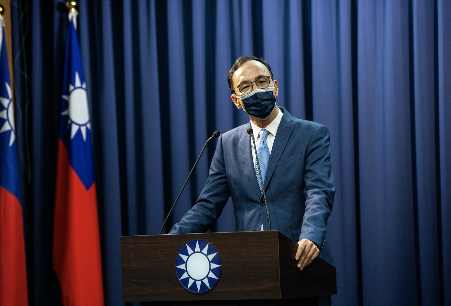 國民黨黨主席當選人朱立倫再回應覆電習近平風波，並批行政院長蘇貞昌。（資料照）