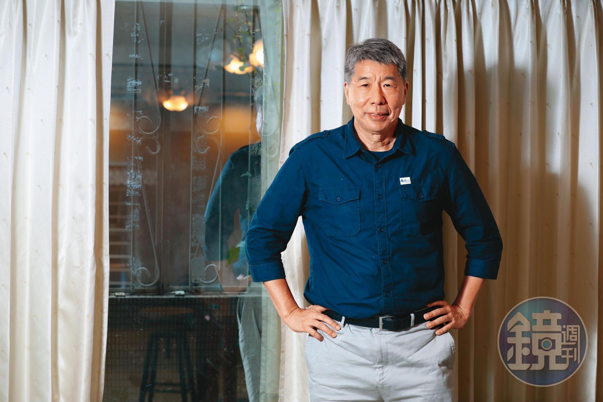 國民黨黨主席候選人張亞中投票當天接受專訪，因這天再無拜票造勢行程。
