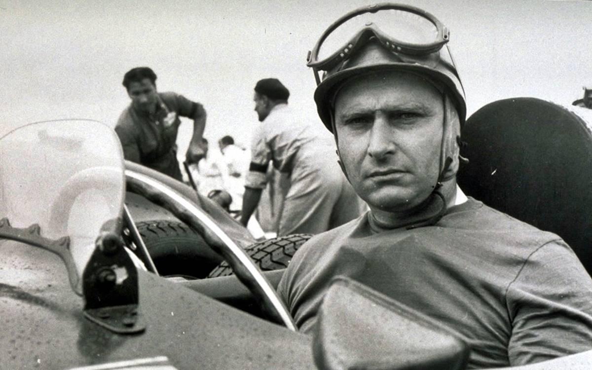  Maserati賽車史上最具傳奇風采的F1車手--Juan Manuel Fangio。