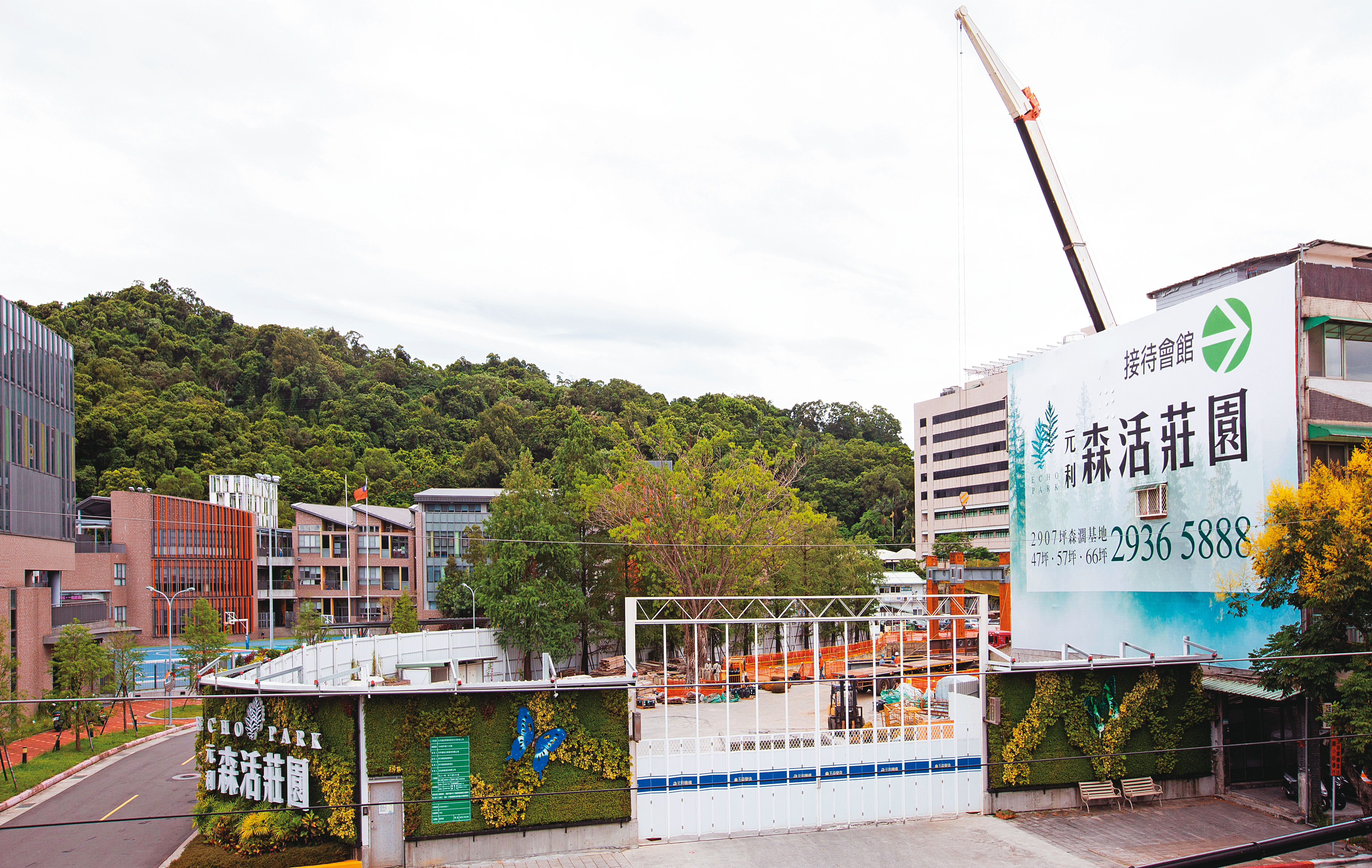 元利百億元造鎮案位於北市文山區，開案不久就去化近6成。