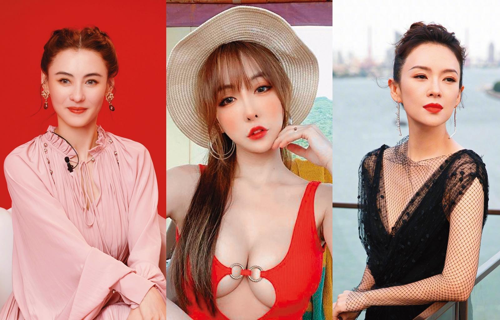 事實上像林依晨這樣,直到孕肚大到遮不住或是孩子出生才被發現的女星大有人在。(翻攝畫面)