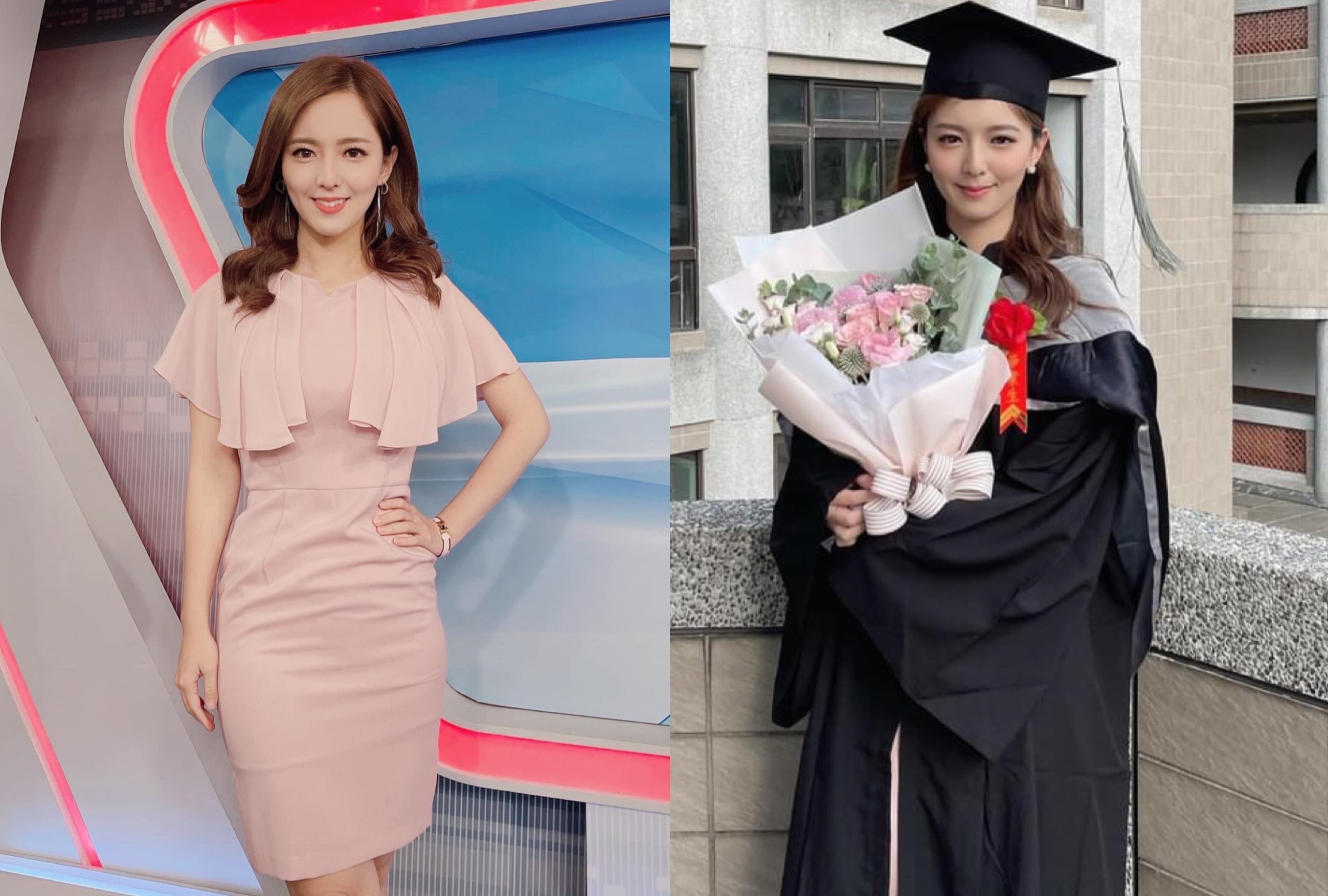 房業涵邊工作邊完成碩士學業。（圖/翻攝自房業涵臉書）