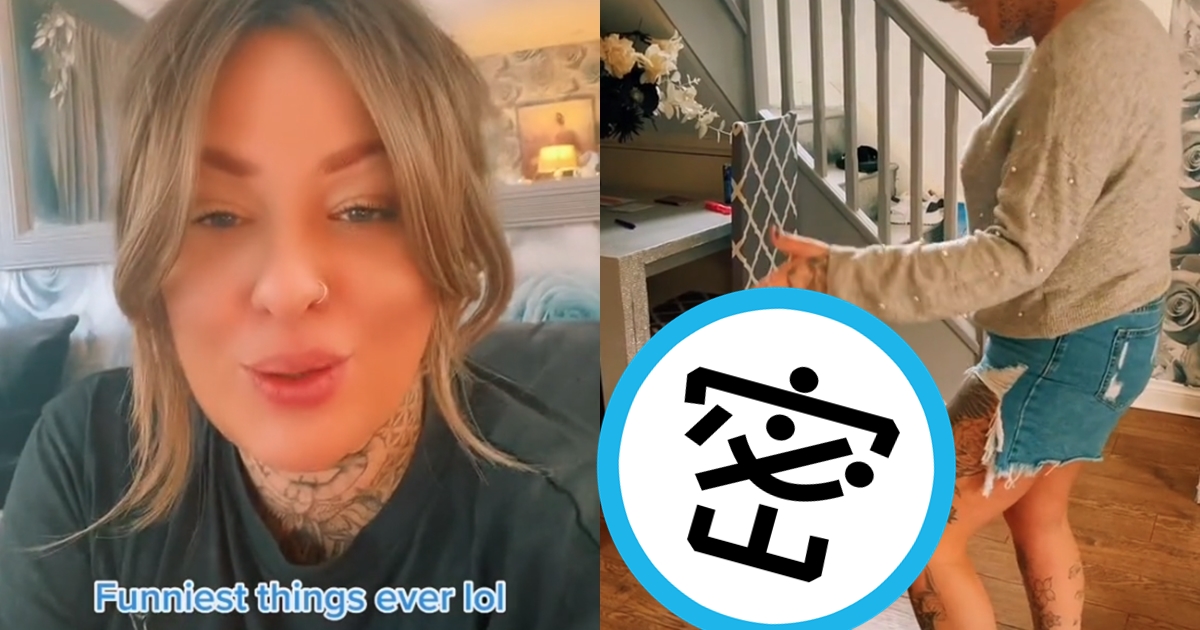 英國網友分享曾被鄰居舉報「虐童」的荒謬情事。（翻攝自抖音hamblin1987backup）