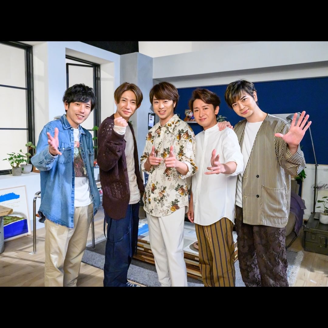 ARASHI是五人組合,今年正式進入休團期。(翻攝自arashi ig)