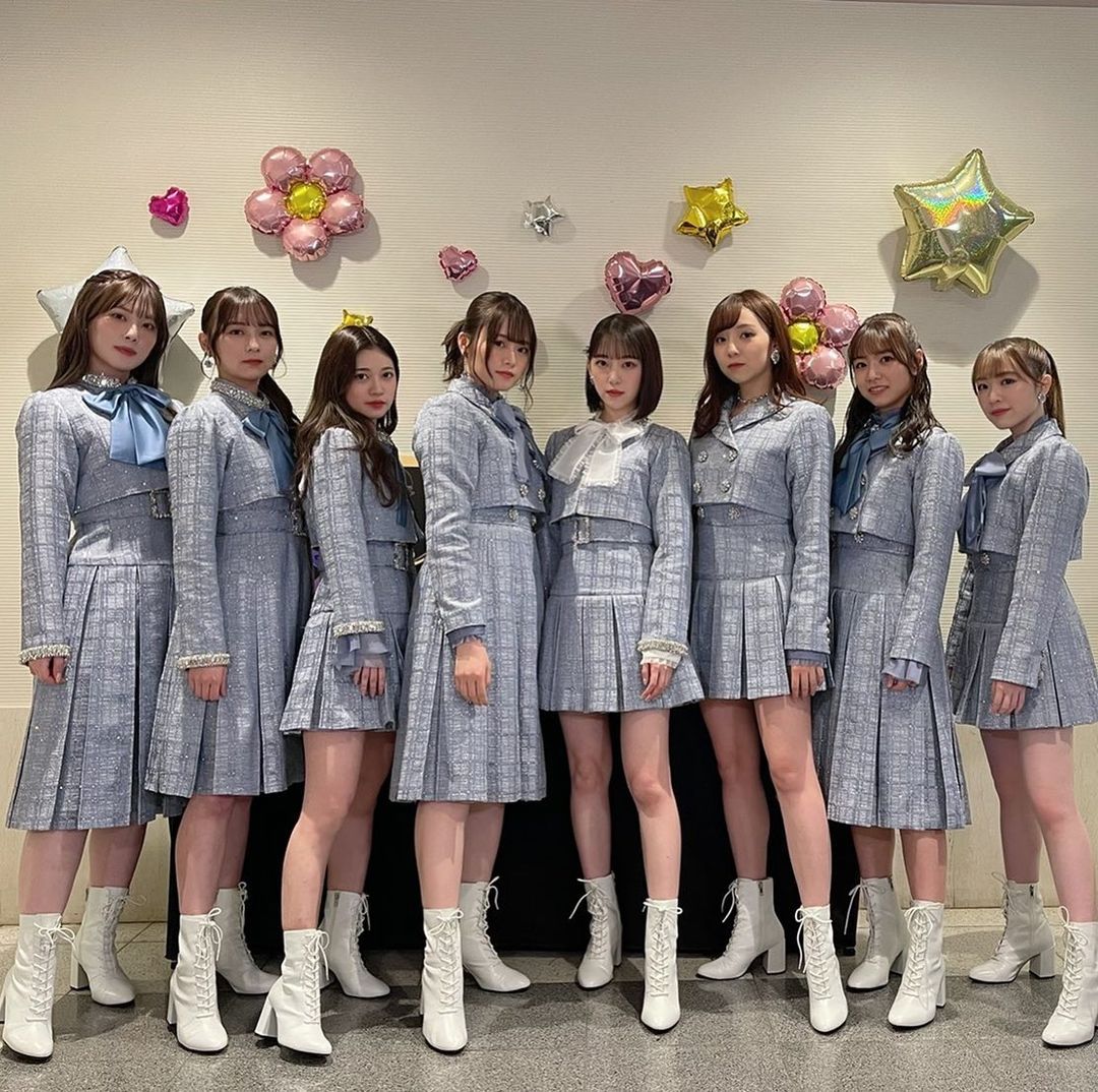 堀未央奈(右四)今年3月正式從乃木坂46畢業。(翻攝堀未央奈IG)