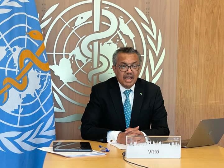 對於世衛職員遭爆性侵多名剛果婦女，祕書長譚德塞震怒表示一定會追究責任，也向被害者道歉。（翻攝自譚德塞臉書）