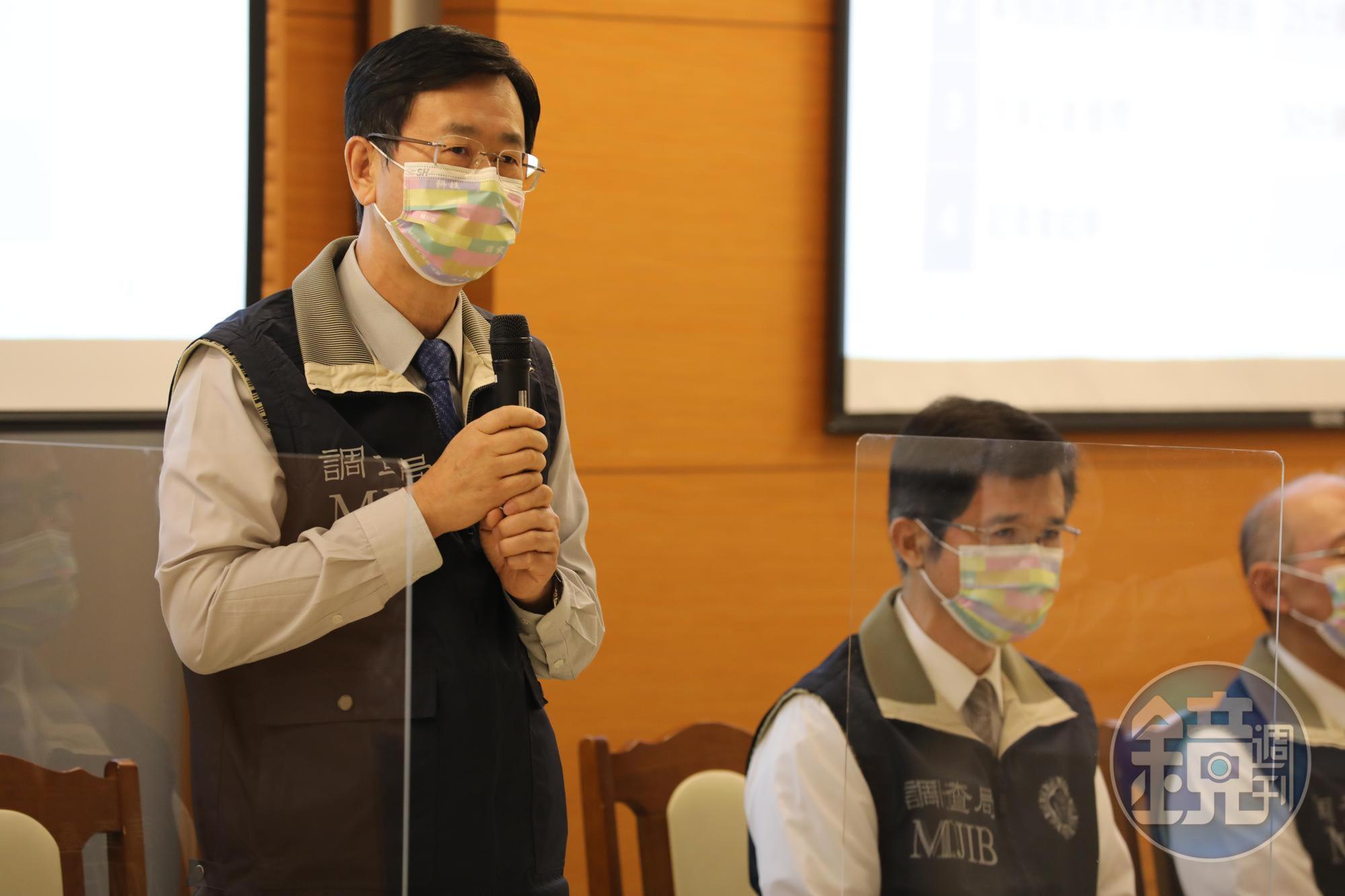 調查局長呂文忠以「樹大必有枯枝，人多必有白痴」自嘲出包同仁。（本刊資料照）