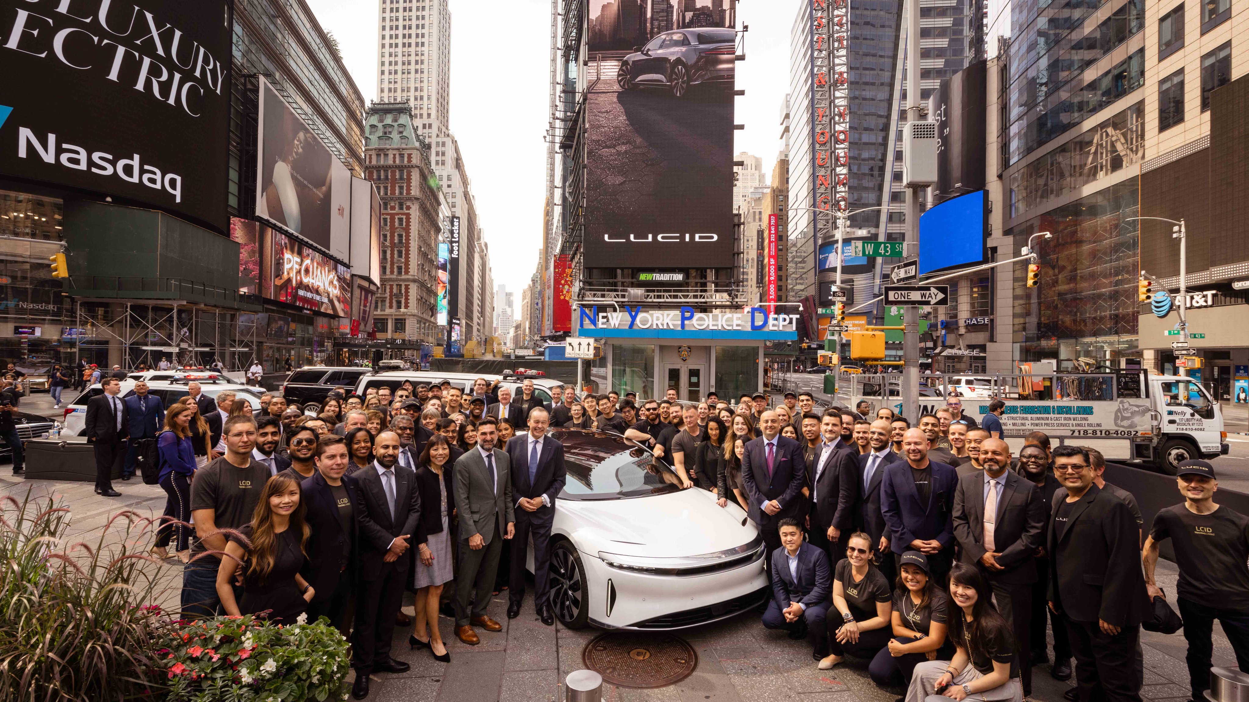 全球電動車產業吹起SPAC熱，光是這3個月就有Lucid、Gogoro、Polestar透過SPAC在美上市。（翻攝自Lucid twitter）