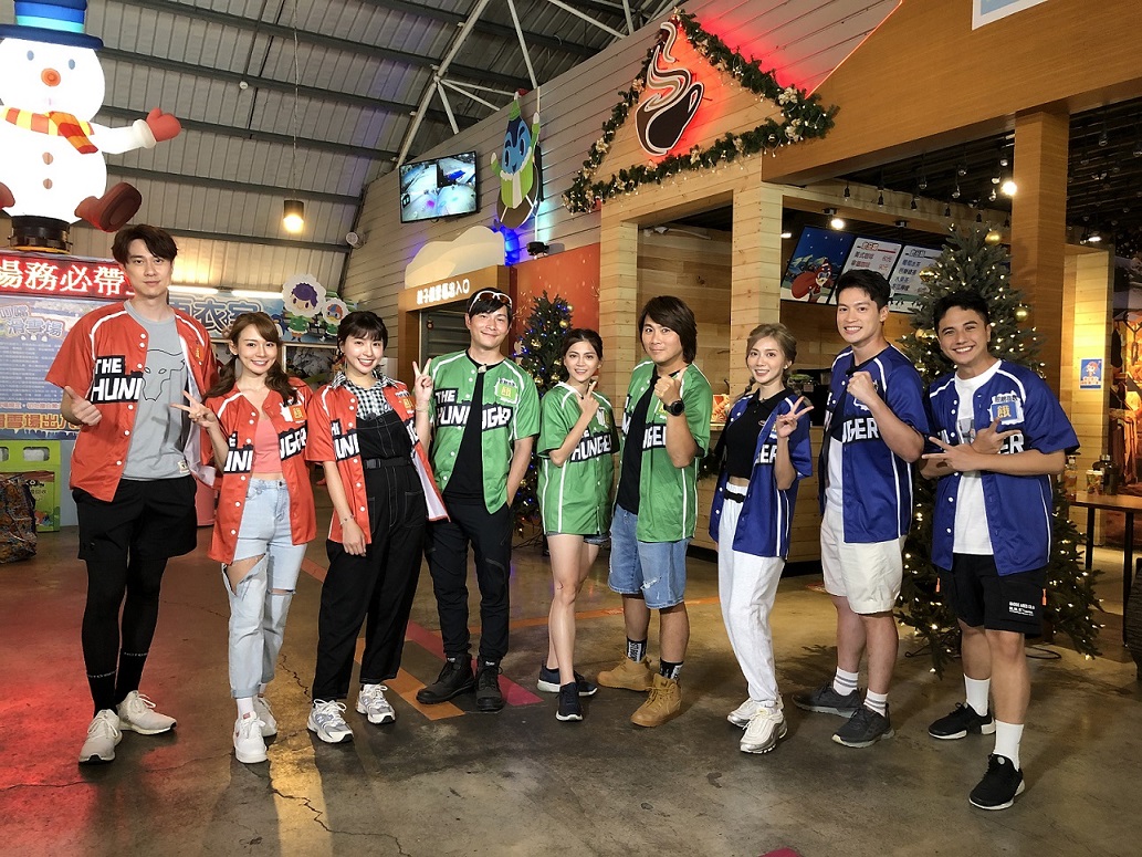 有「餃界王力宏」之稱的劉書宏（左）本週首登《飢餓遊戲》挑戰。（中視提供）