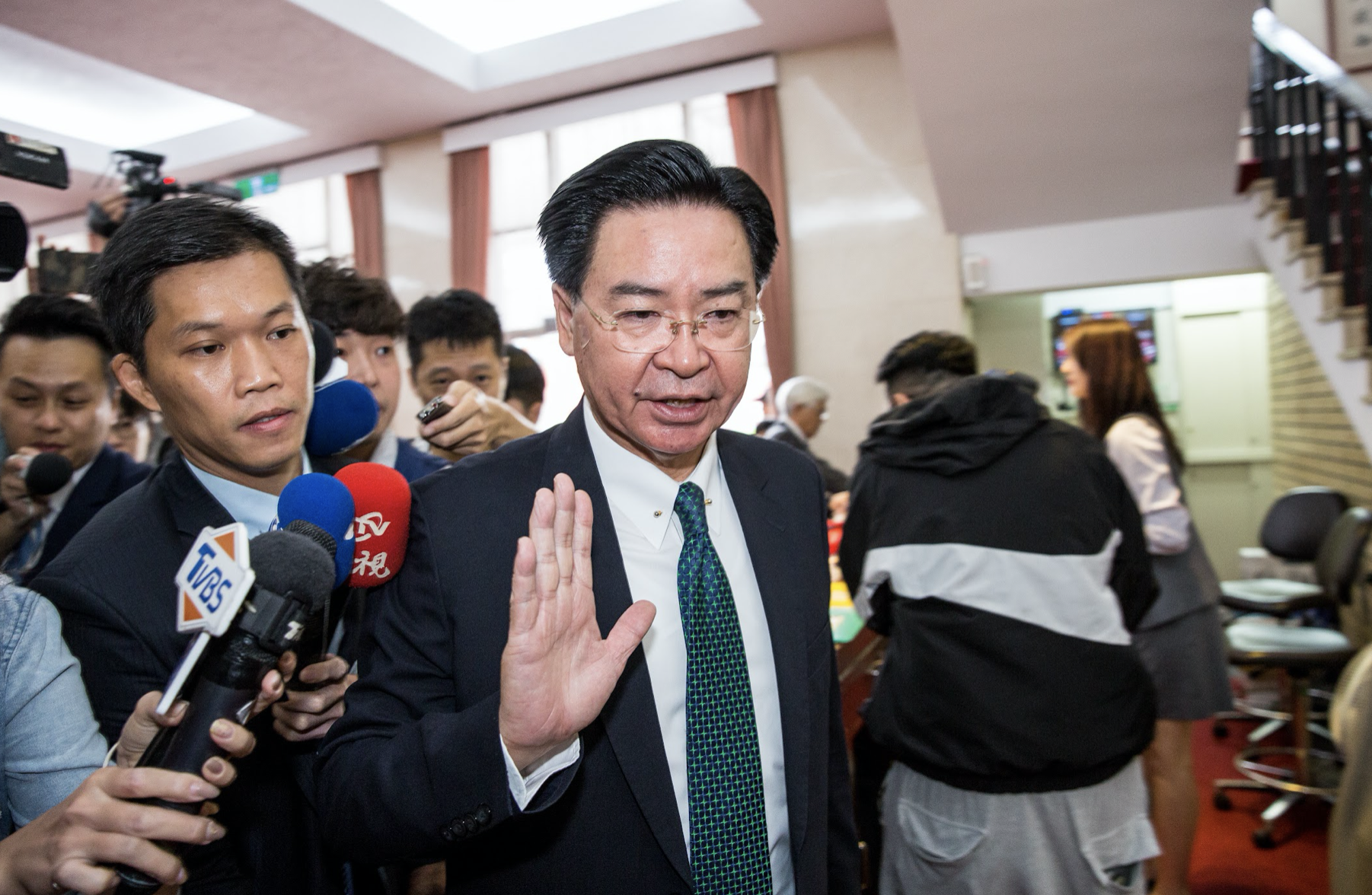 中國國台辦發言人朱鳳蓮昨（30）日發布千字文，抨擊我國外交部長吳釗燮（圖）。（資料照）