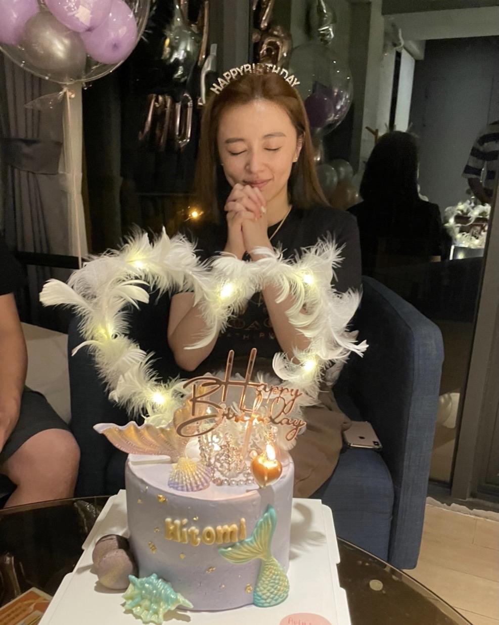 王瞳35歲生日許願疫情可以趕緊消停。