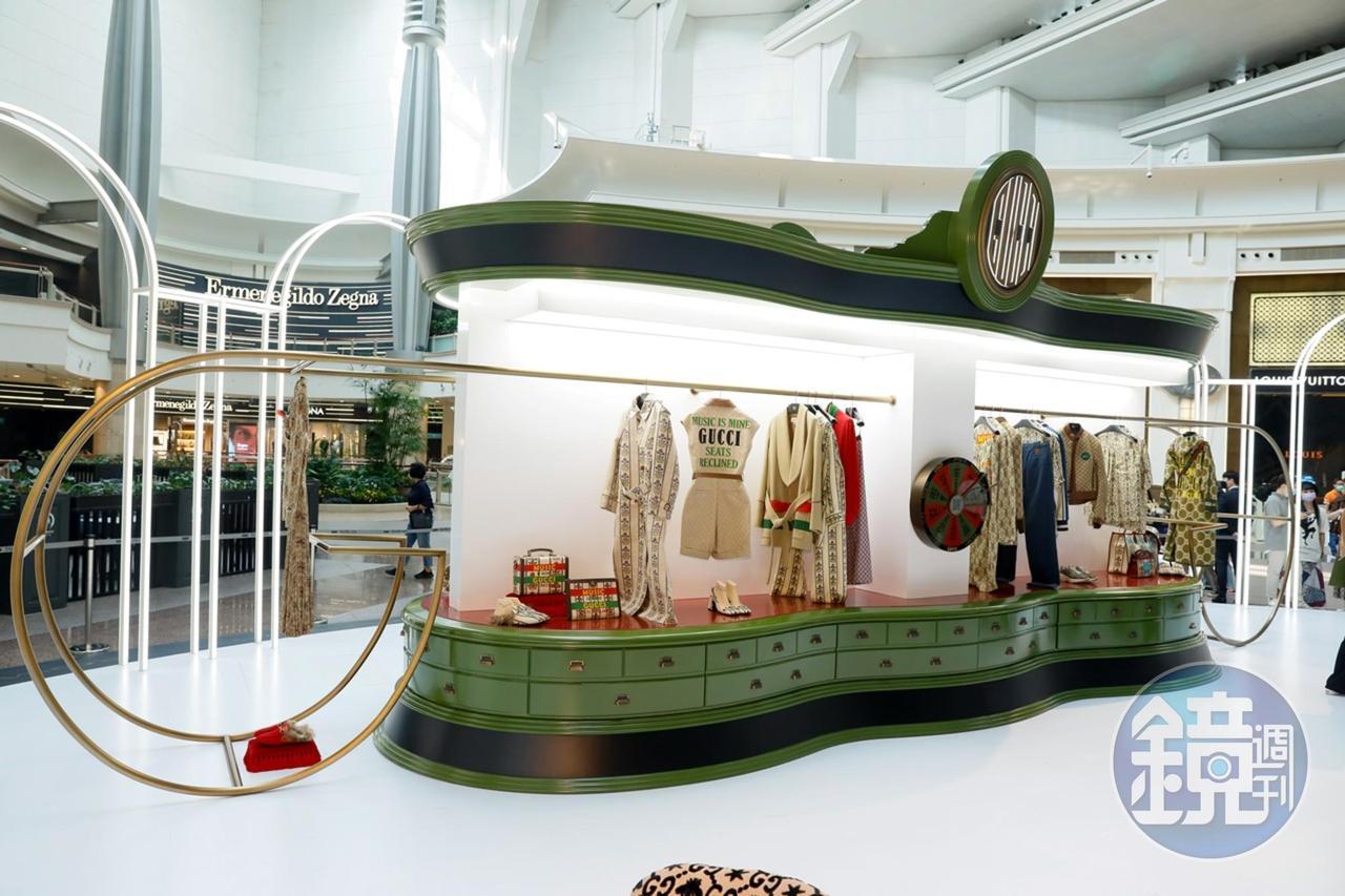 GUCCI 100週年主題快閃店開設在台北101,即日起至10月29日止。