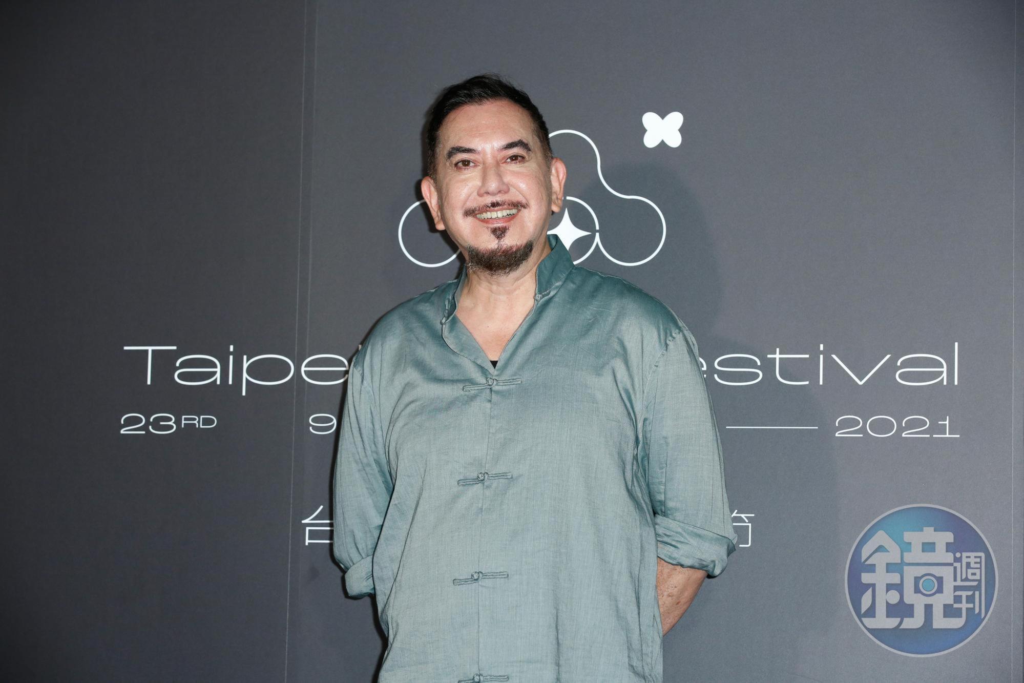 首度參與台劇的黃秋生，感謝編導的邀約，「很正經的專業藝術工作者，很開心。」