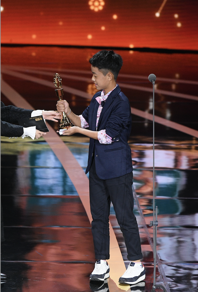 李奕樵憑著《天橋上的魔術師》的演出被譽為天才童星。(三立提供)
