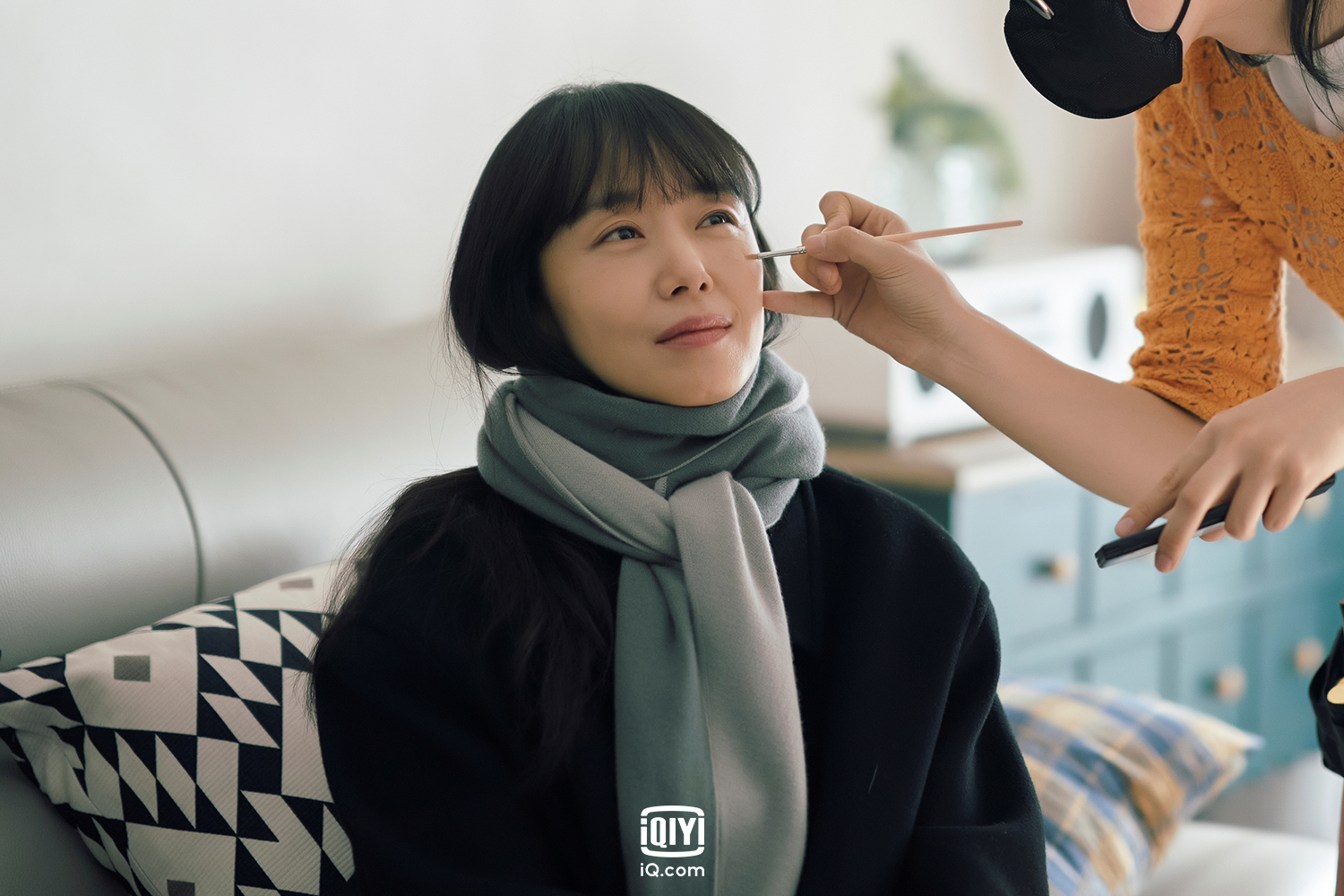 韓國女星全道嬿在《人間失格》詮釋厭世感很重的「富情」，她坦言剛開始不能理解角色的性格。（愛奇藝國際站提供）