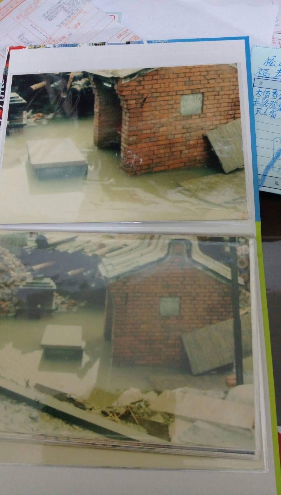 福壽宮土地公廟早年曾因淹水翻修過。（讀者提供）