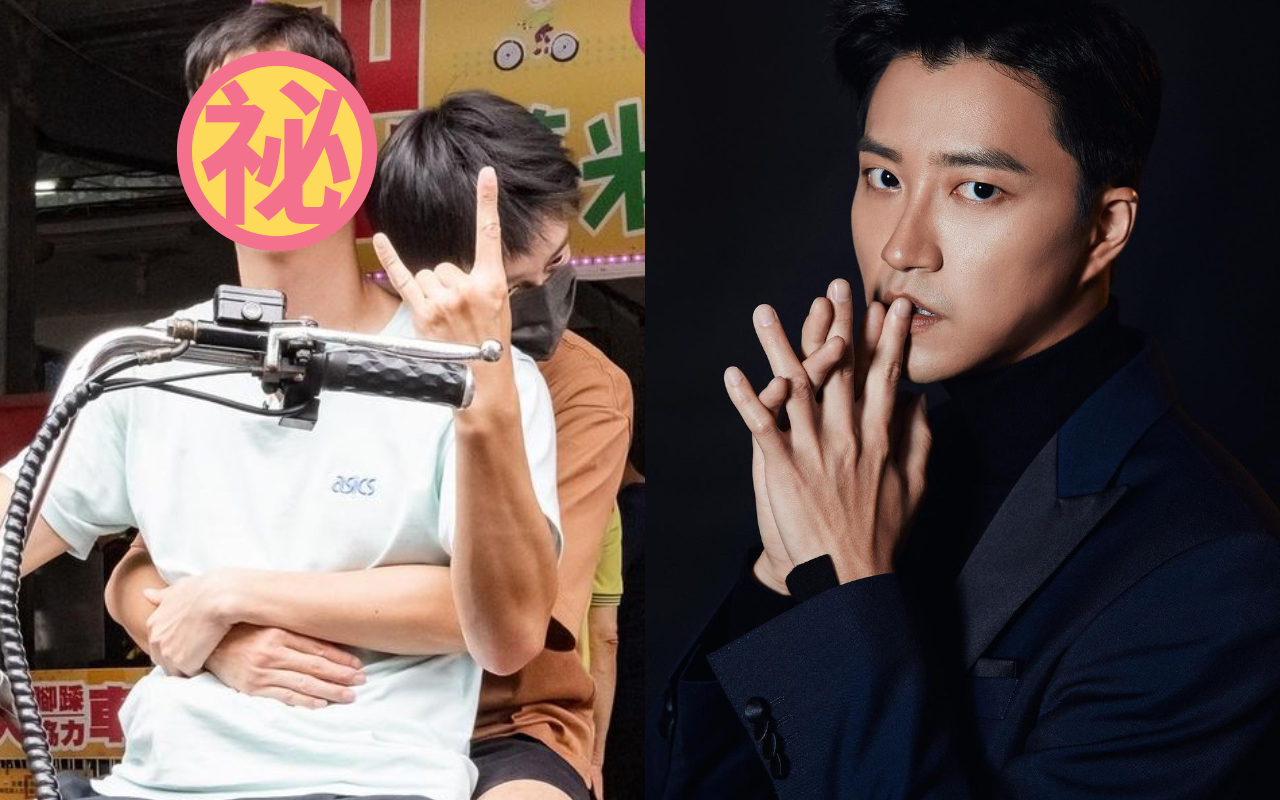 江宏傑示範什麼叫「帥到吃手手」，告別舊愛後，新CP不就來了？（翻攝自江宏傑、林敬倫IG）